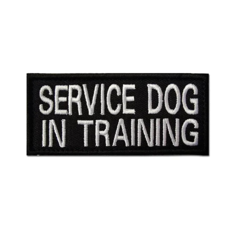 Service Dog Badge Do Not Pet Patch Pet Training Dog Strap Hook & Loop Badge Applique Backpacks Tactical Patch