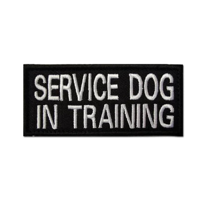 Service Dog Badge Do Not Pet Patch Pet Training Dog Strap Hook & Loop Badge Applique Backpacks Tactical Patch