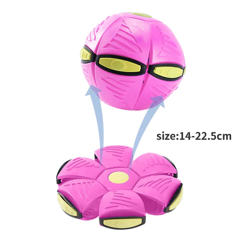 Futurism Saucer Ball Dog Toys Magic Funny Pet Toy Flying Saucer Outdoor Dog Training Toy Pelota Perro Dogs Accessoires