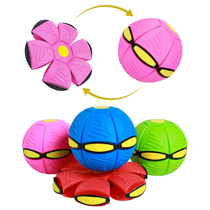 Futurism Saucer Ball Dog Toys Magic Funny Pet Toy Flying Saucer Outdoor Dog Training Toy Pelota Perro Dogs Accessoires